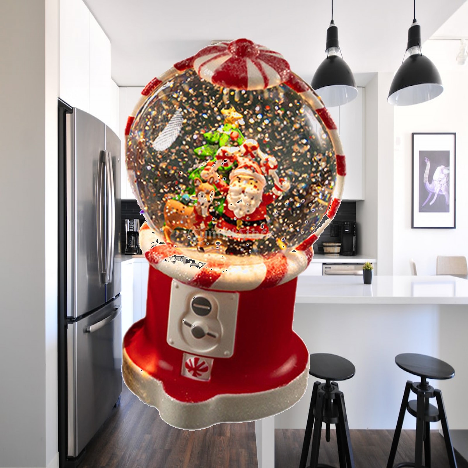 Snow Globe Musical - Kerst Muzikale Sneeuwbol Collectible Craft Tafeldecoratie