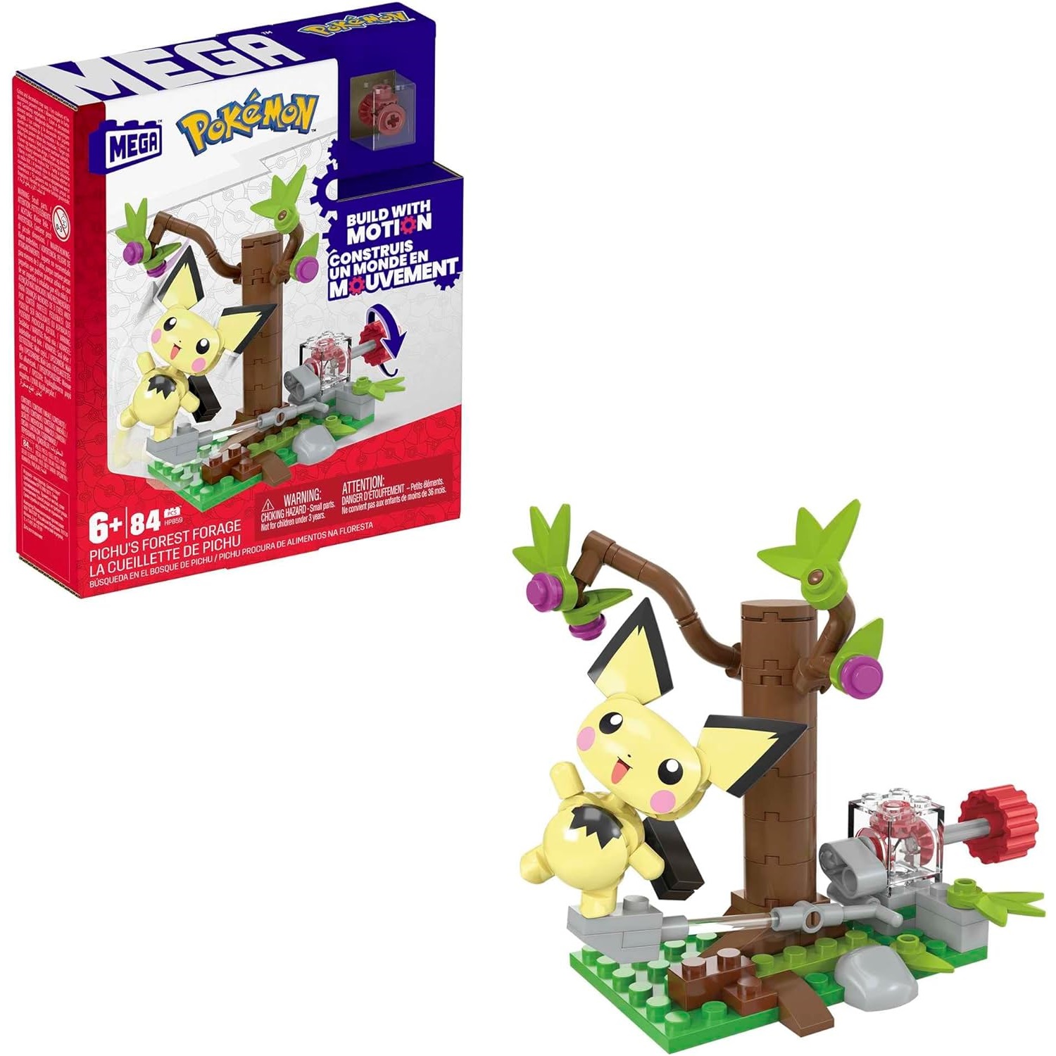 Lego Set Technic - Mega Pokemon Quest in Pichu Forest