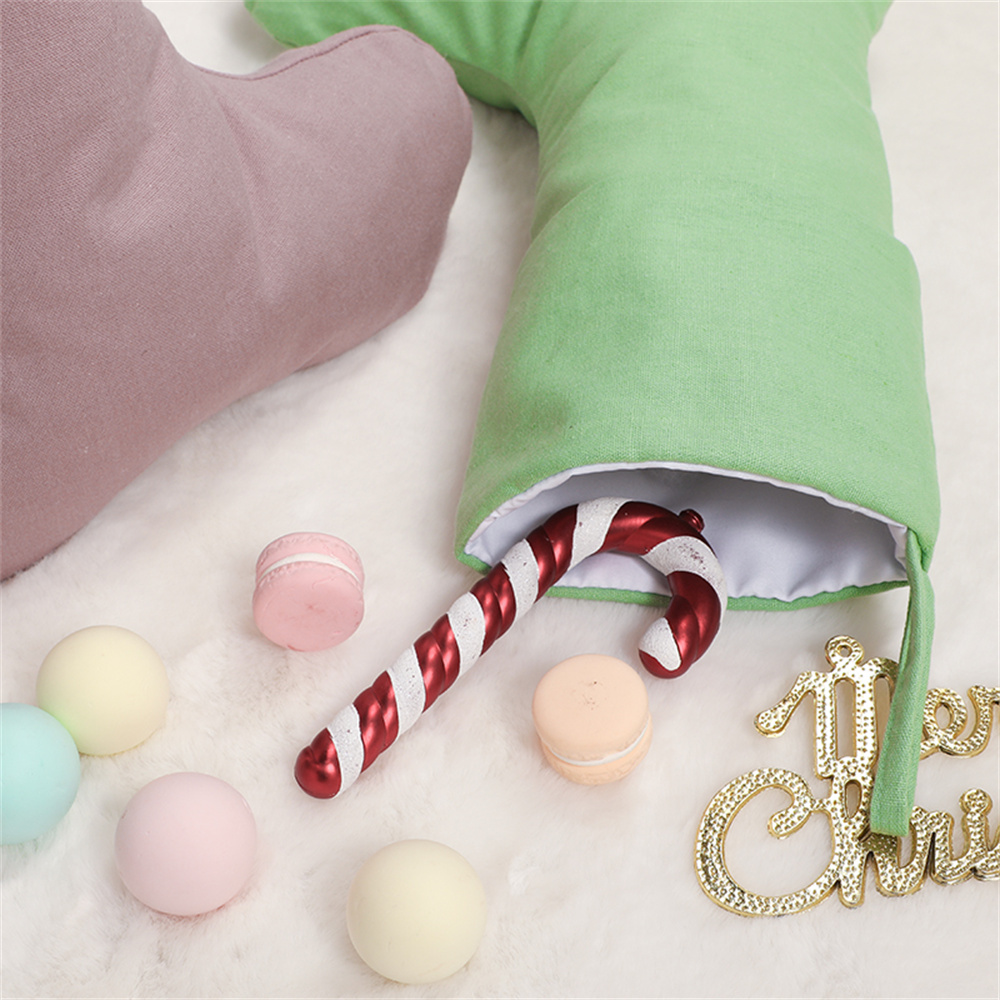 Linnen Kerstsok Kerstmis Natuu - Christmas Stocking Hanging recensie en prijs