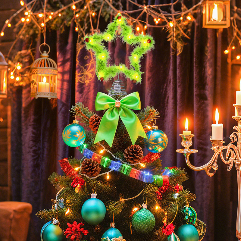 Pluche vijfpuntige ster Twisty - Star Tree Topper recensie en prijs