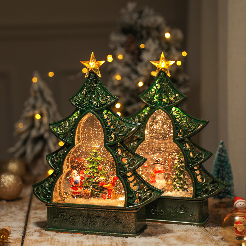 Kerstboom Sneeuwbol Muziekdoos - Snow Globe Musical recensie en prijs