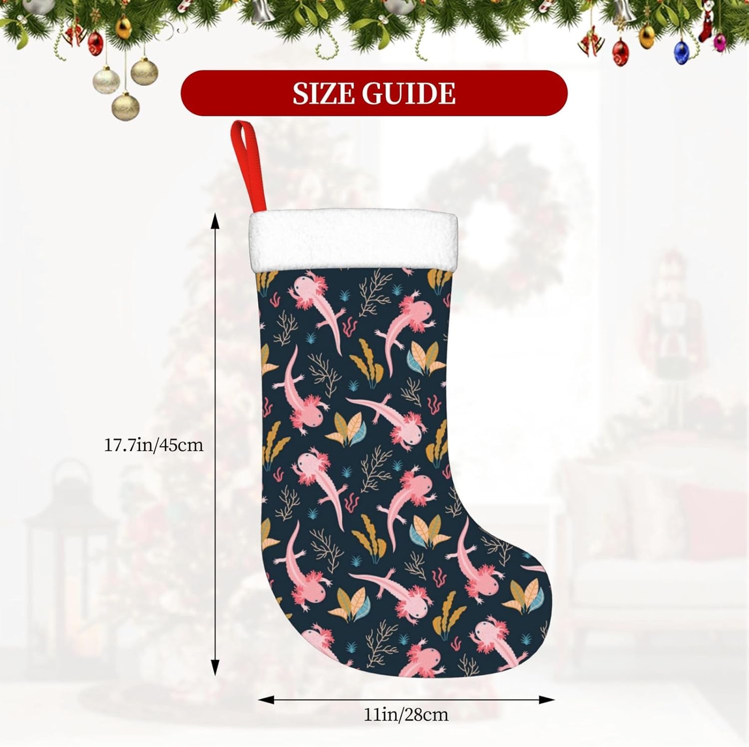 Leuke Axolotl Kerstkousen Hang - Christmas Stocking Hanging recensie en prijs