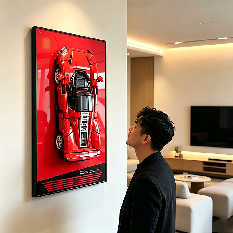 Wandmontageframe voor achtergr - Lego Set Technic recensie en prijs