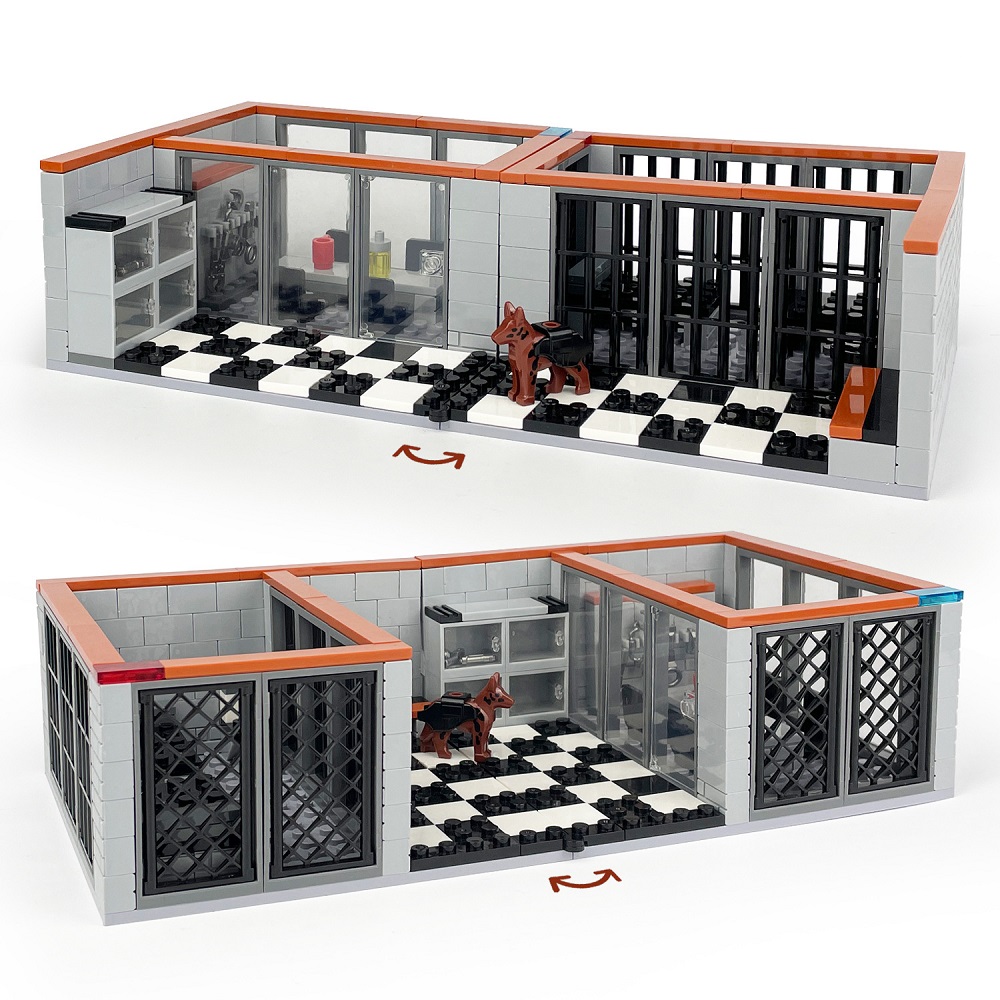 302PCS Gevangenis Stad Politie - Lego Set Creator recensie en prijs