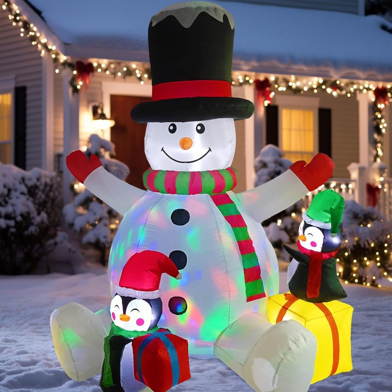 Kerst opblaasbare sneeuwpop pi - Christmas Lights Outdoor recensie en prijs