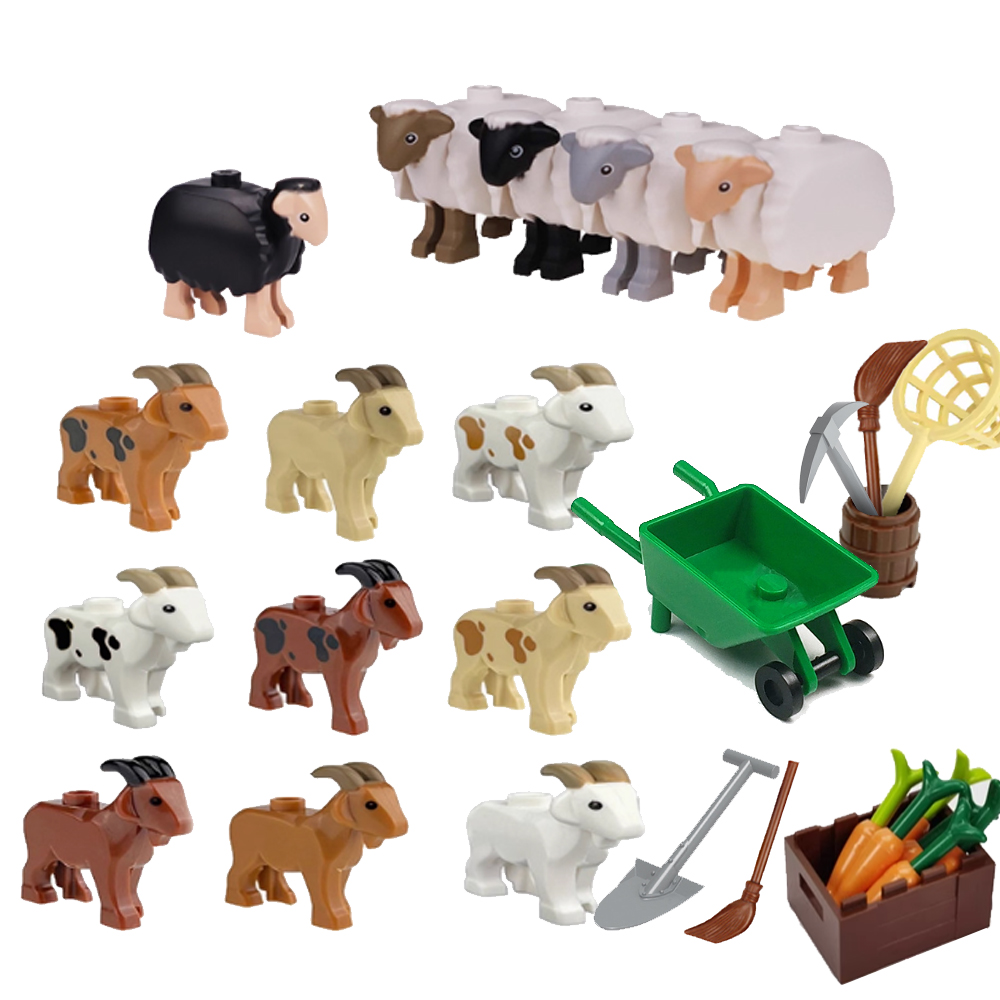 MOC Stad Dier Bouwstenen Geit  - Lego Set Creator recensie en prijs