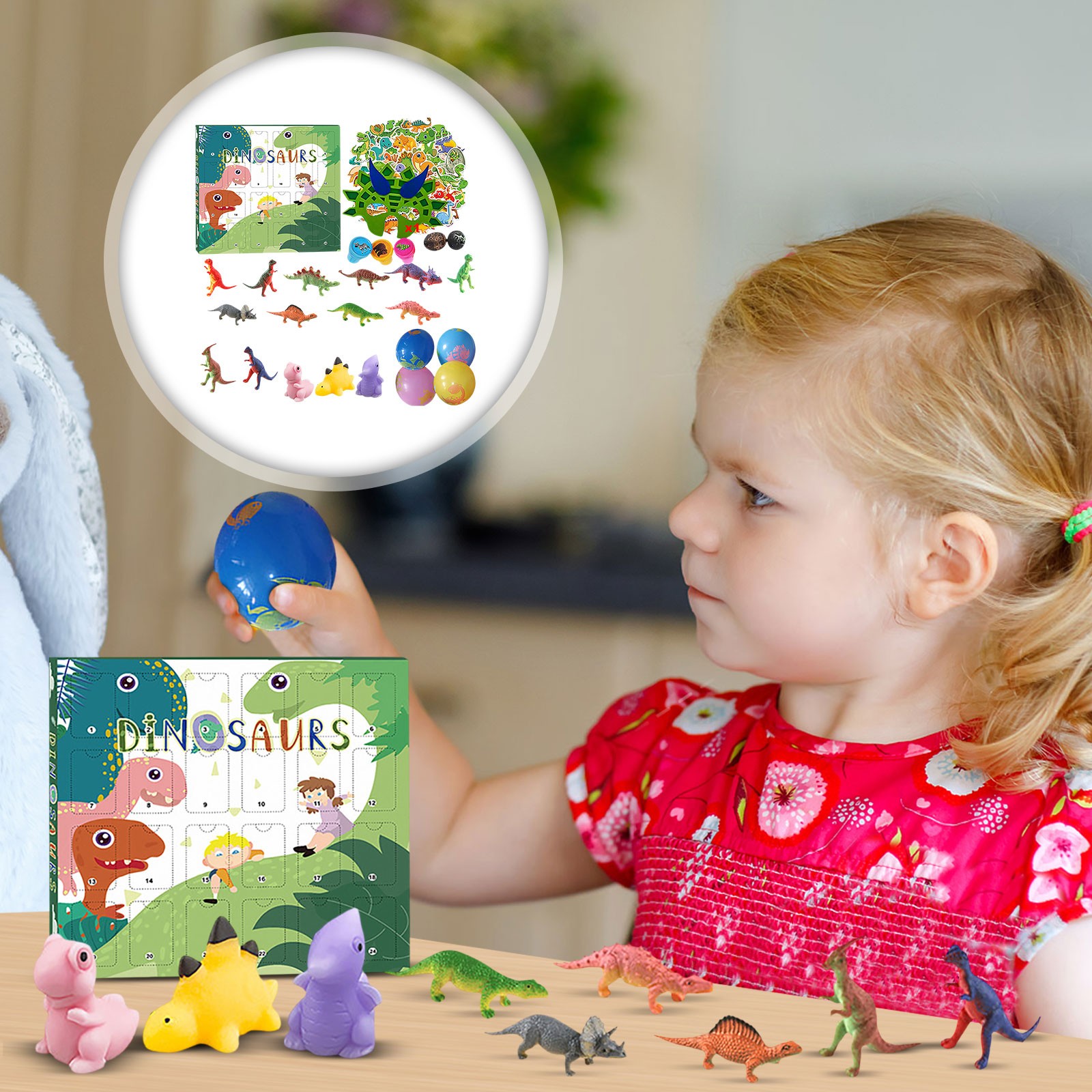 Kerst Adventskalender 3d Dinos - Advent Calendar Gift recensie en prijs