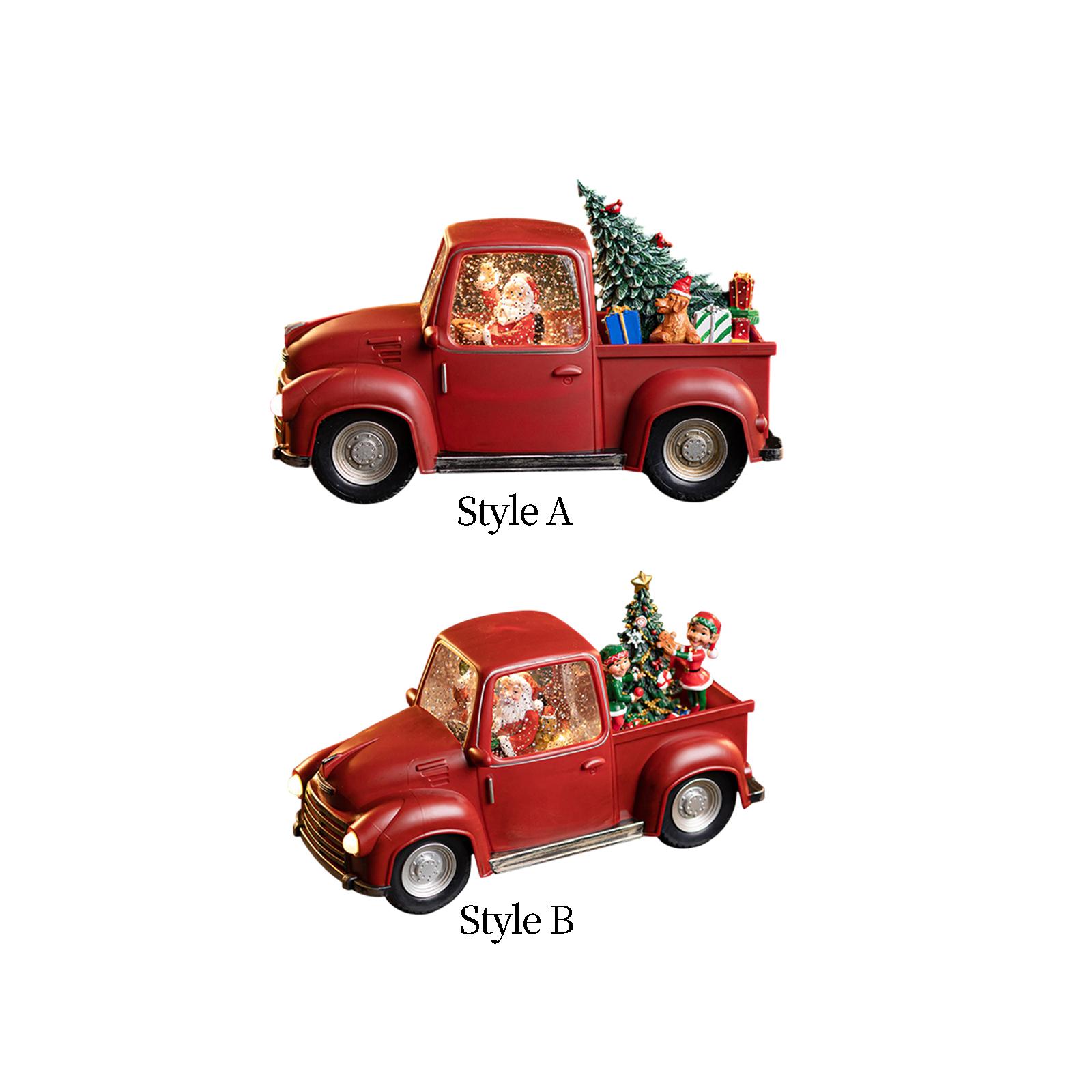 Kerstdecoratie Verlichte Truck - Snow Globe Musical recensie en prijs