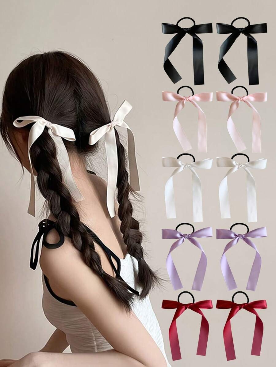 2 stks/set damesmode meerkleur - Ribbon Bow Gift recensie en prijs